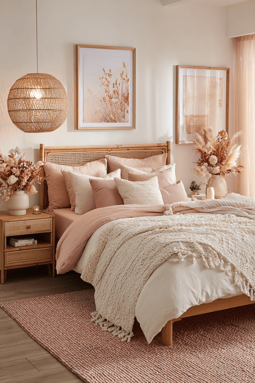 29 Beachy Boho Bedrooms That Feel Like a Slow Sunday by the Water 10