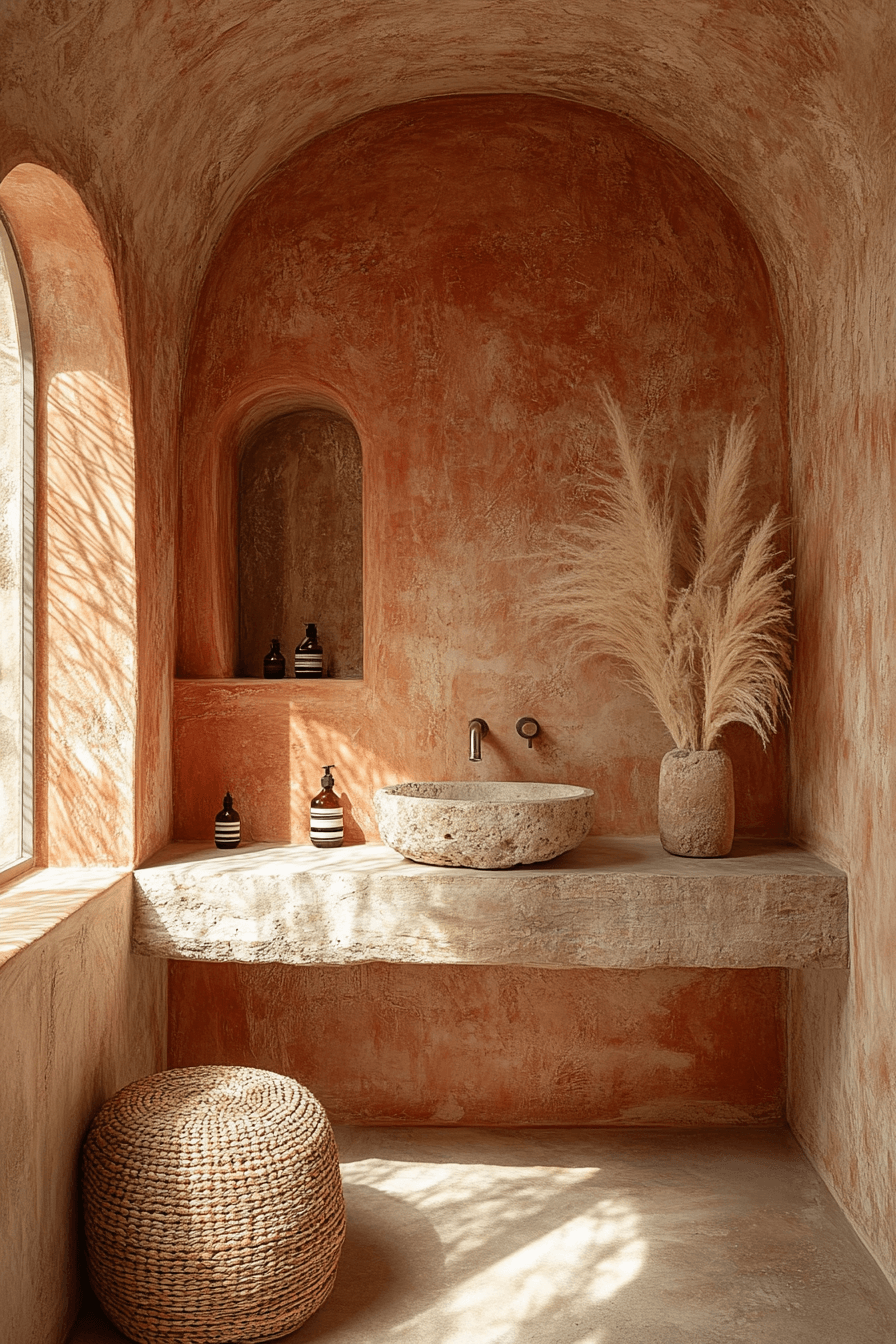 29 Terracotta Bathroom Ideas That Warm Up Your Space With Earthy Elegance 10