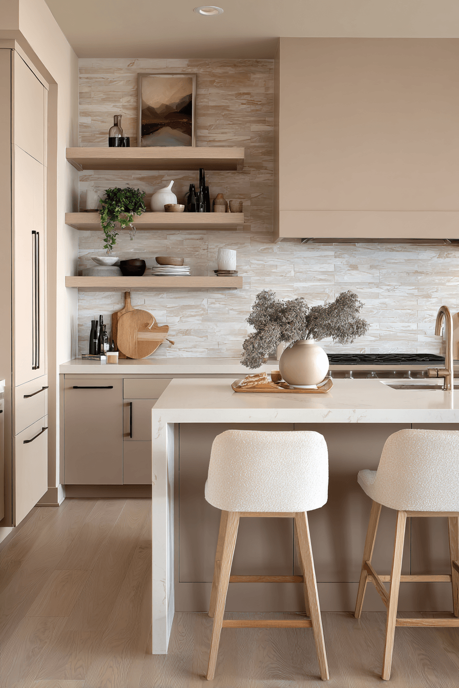 29 Warm Neutral Kitchens That Make You Want to Cook Slowly 10