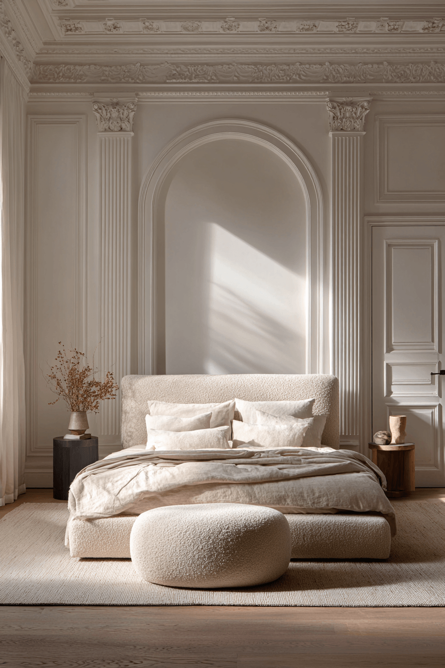 29 Warm Beige Bedrooms That Feel Like a Hug 10