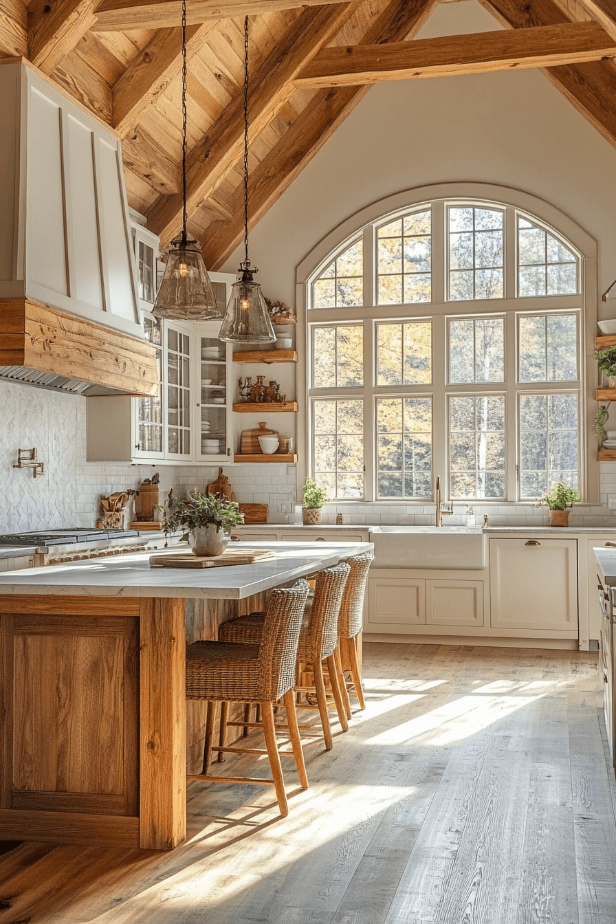 29 Warm Cozy Kitchens That Smell Like Sunday Morning 10