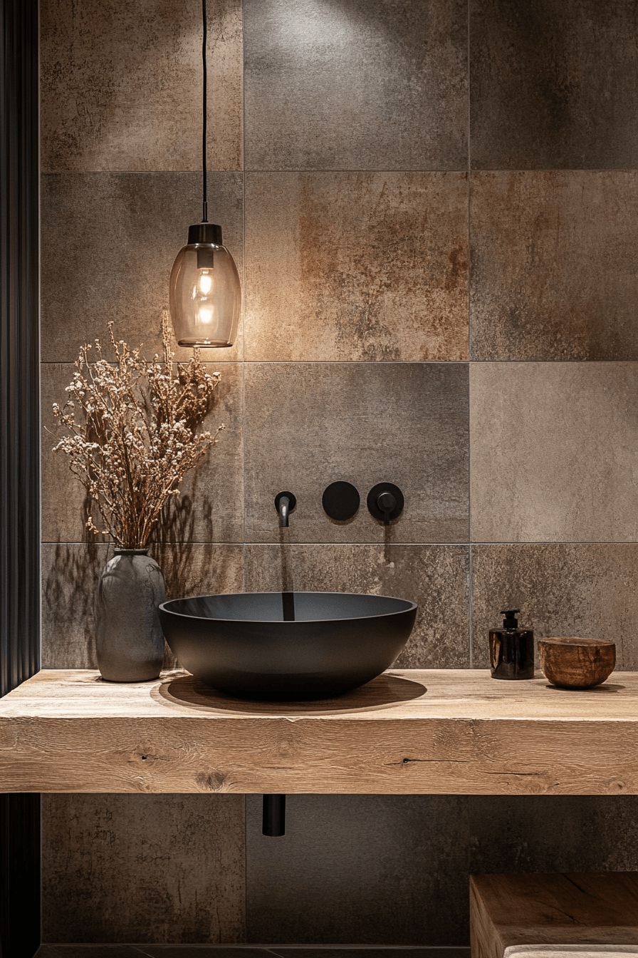 29 Rustic Bathroom Ideas That Bring Warmth and Character to Your Home 10