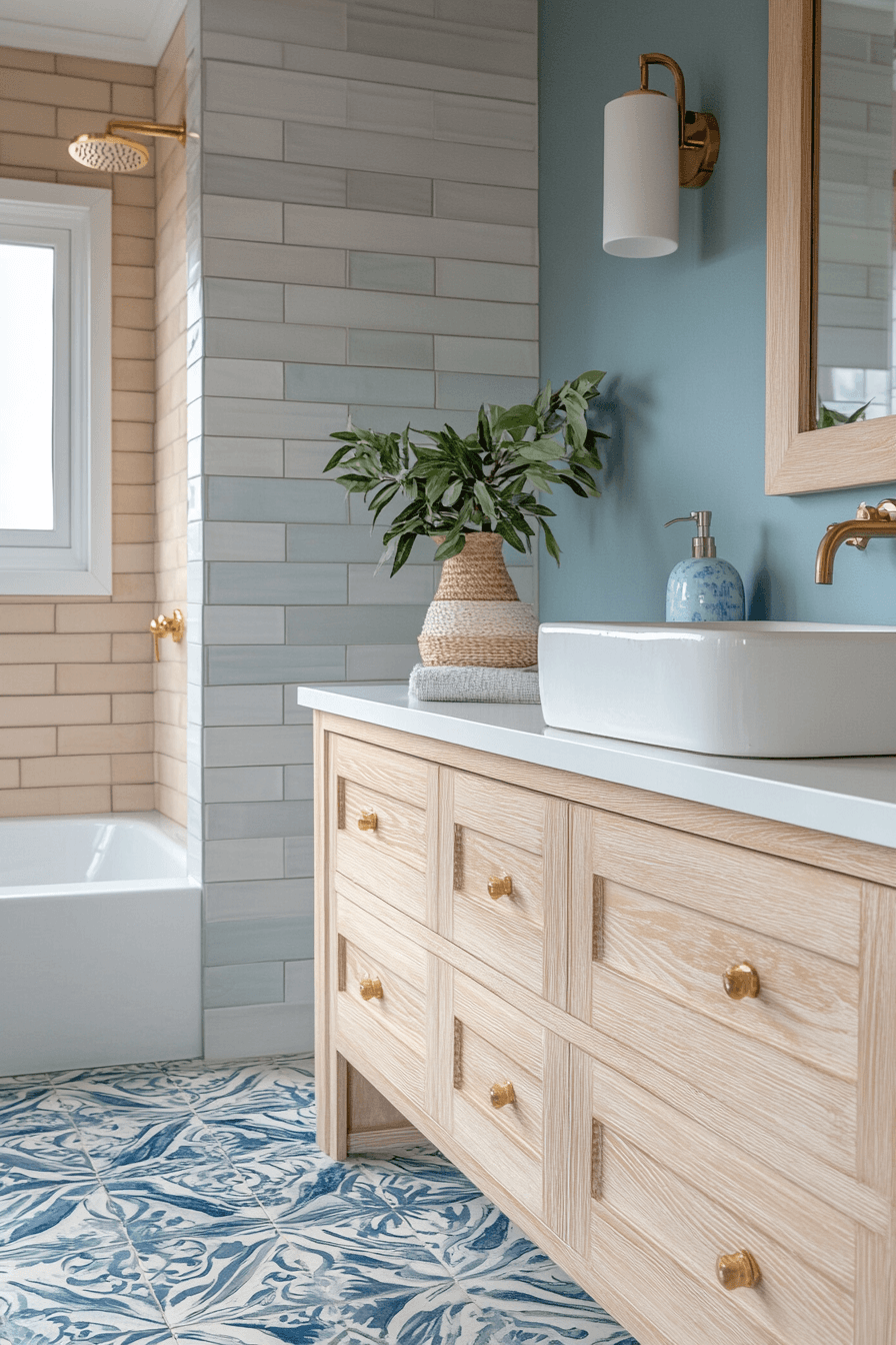29 Modern Coastal Bathroom Ideas That Feel Like a Spa Without the Price 10