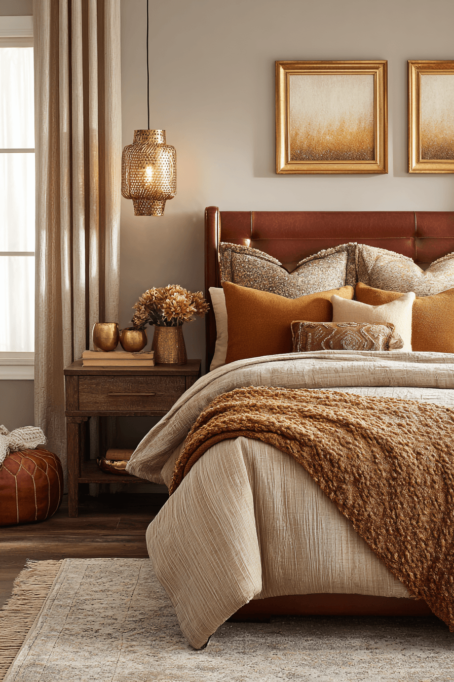 29 Warm Bedroom Aesthetic Ideas That Make You Want to Stay In 11