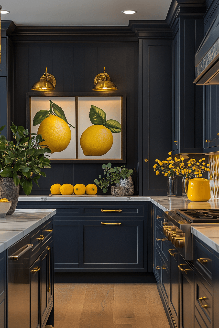 29 Lemon Themed Kitchen Ideas That Make Mornings Brighter 11