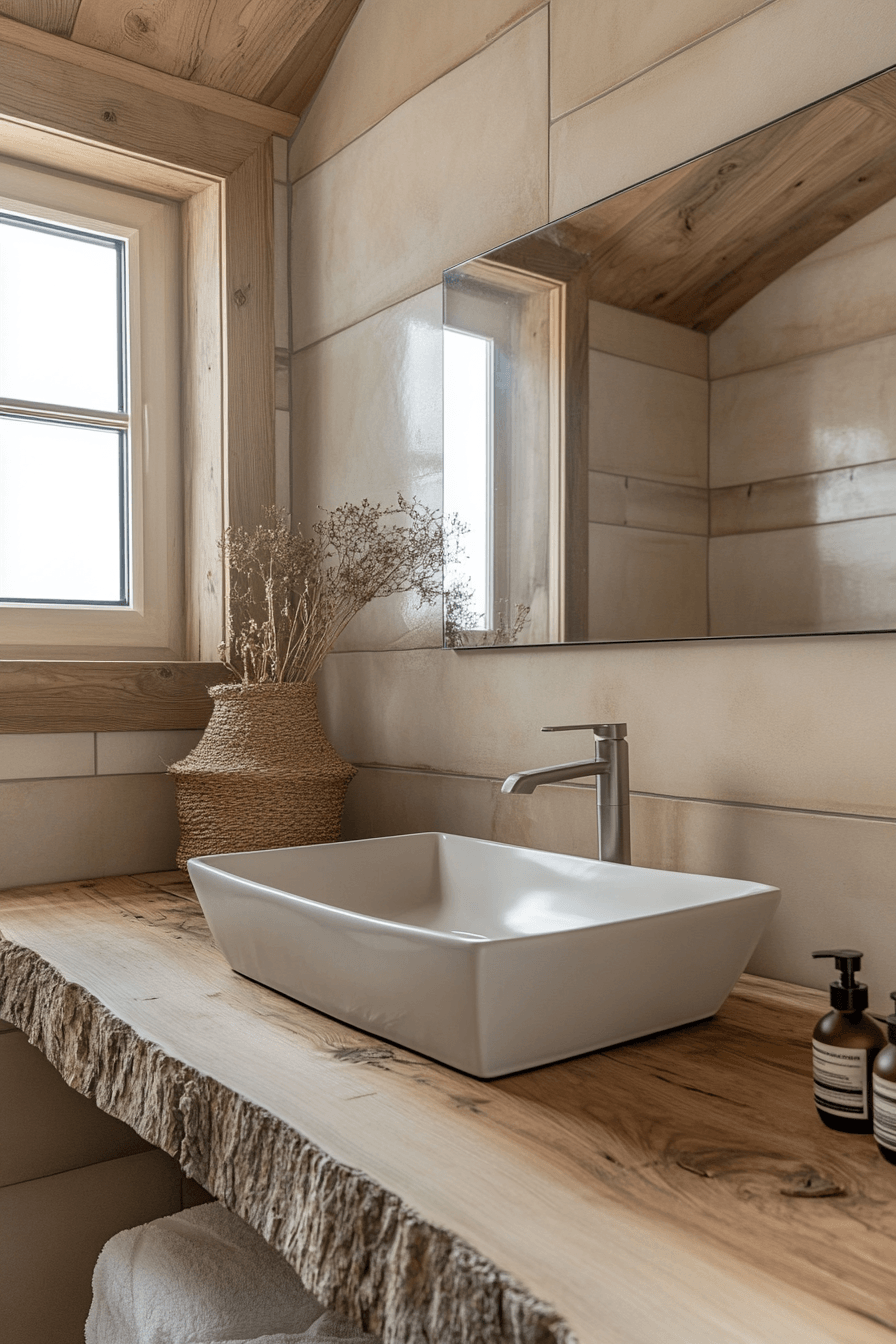 29 Rustic Bathroom Ideas That Bring Warmth and Character to Your Home 11