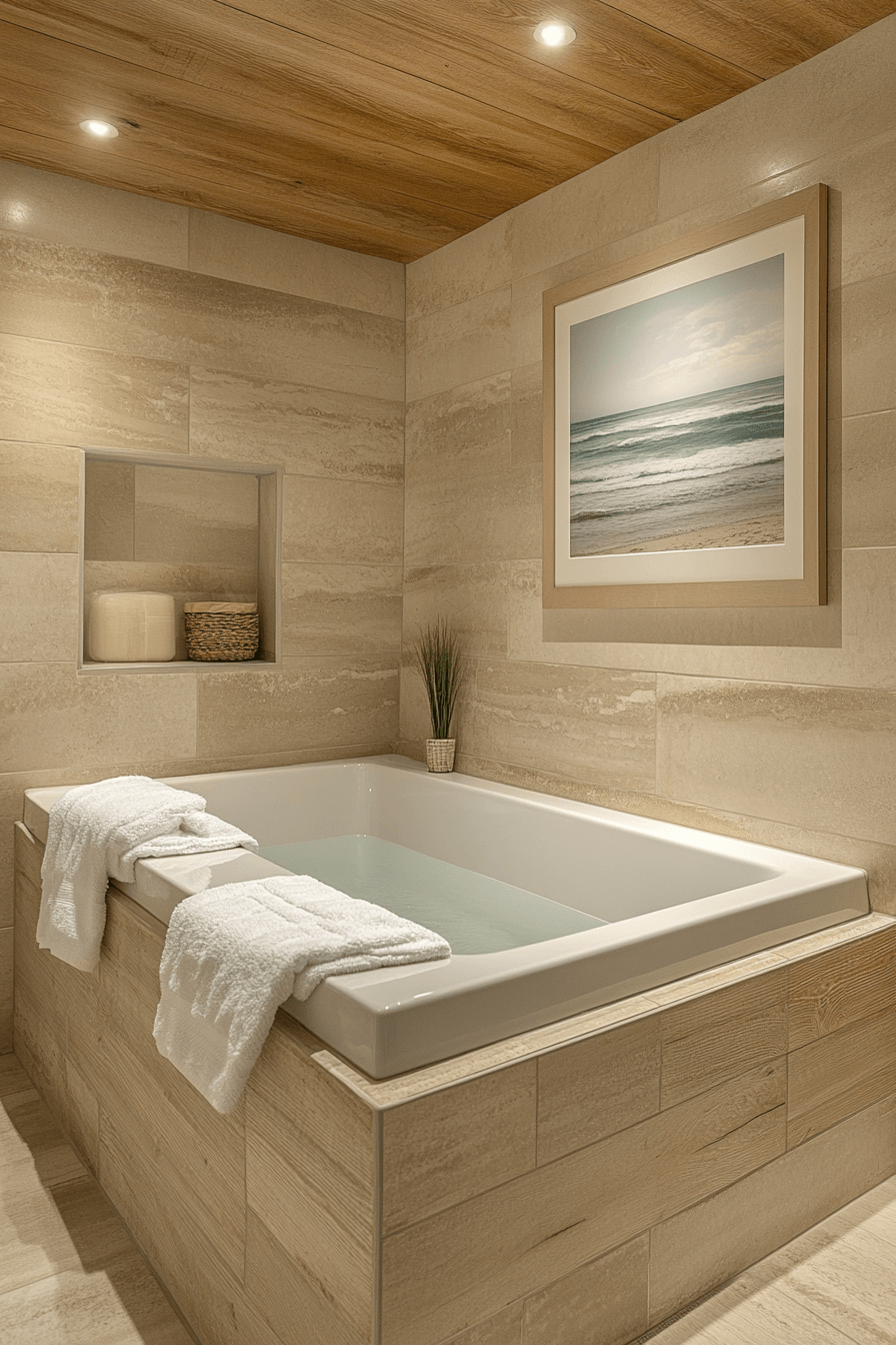 29 Beachy Bathroom Ideas That Feel Like a Morning at the Shore 11 Beachy Bathroom