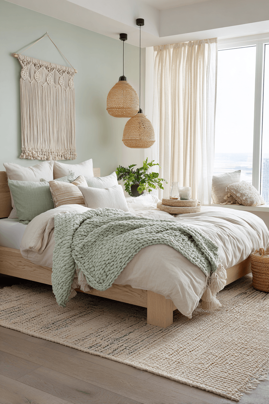 29 Beachy Boho Bedrooms That Feel Like a Slow Sunday by the Water 11