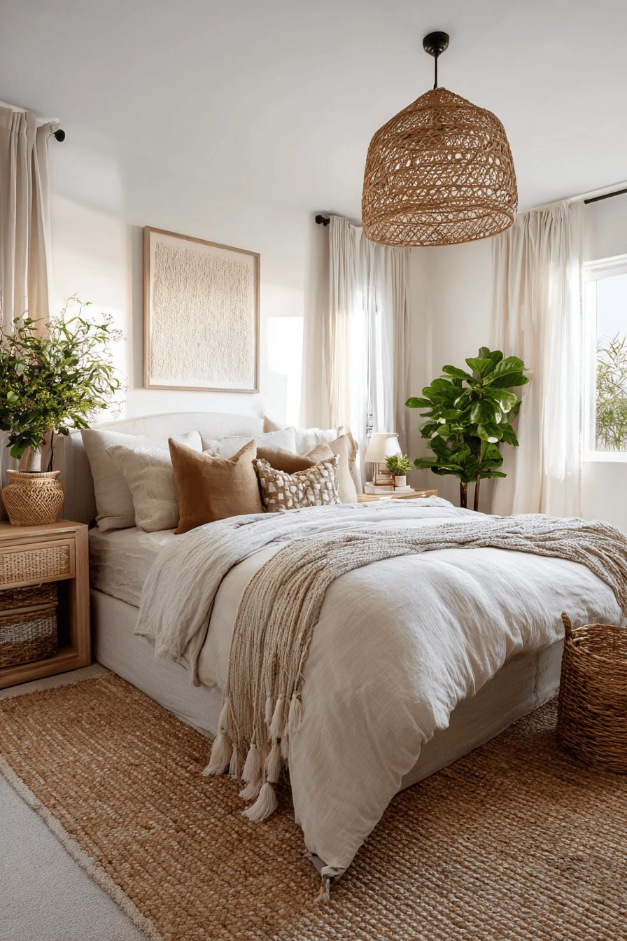 29 Warm Neutral Bedroom Ideas That Calm You Down 11