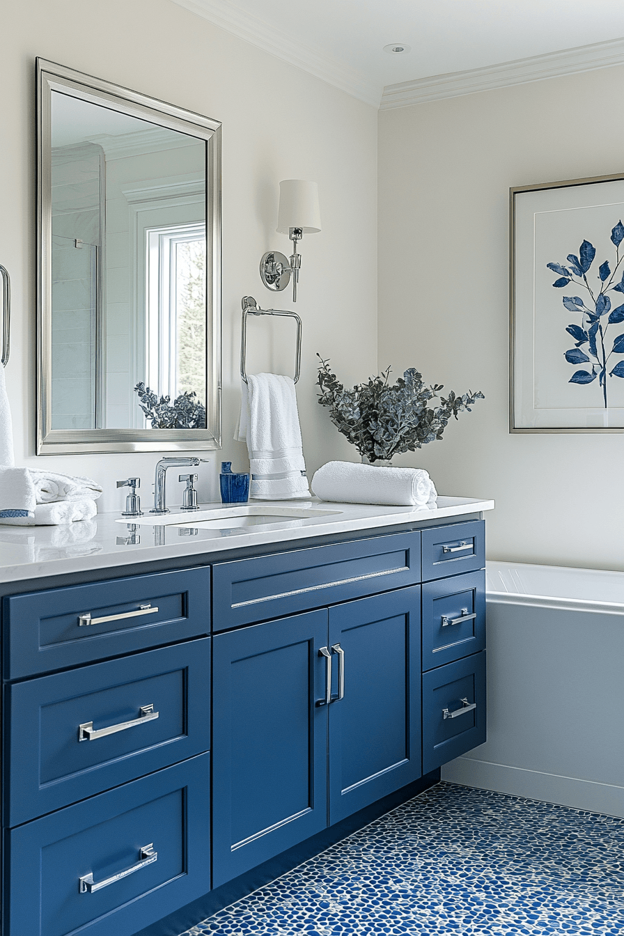 29 Coastal Bathroom Ideas That Bring Beach House Bliss to Your Home 12