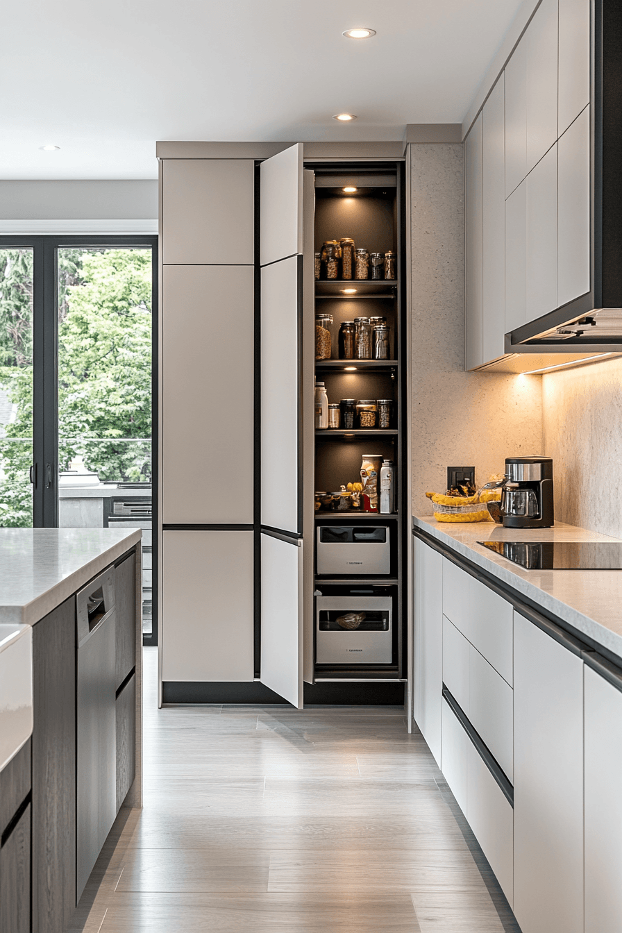 29 Kitchen Pantry Design Ideas That Maximize Storage and Style 12