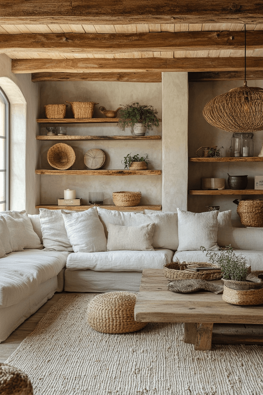 29 Warm Rustic Living Rooms That Feel Like a Cabin 12