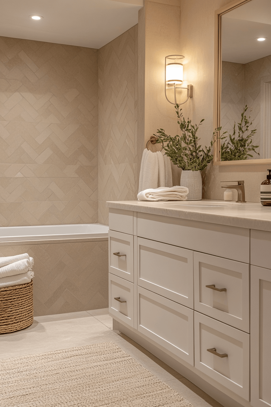 29 Beige Bathroom Ideas That Create a Spa-Like Sanctuary at Home 12