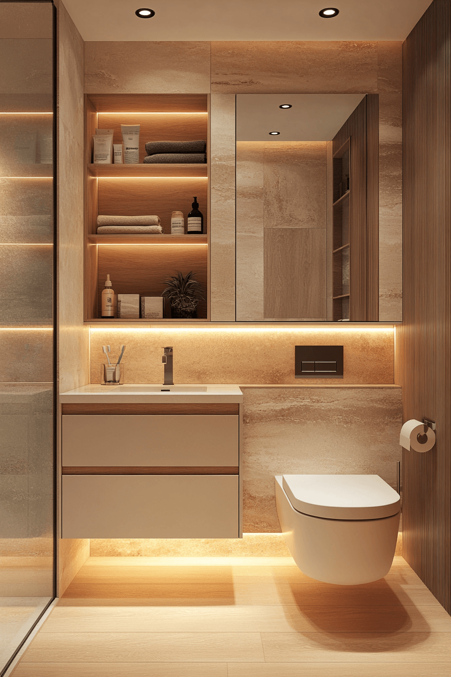 29 Apartment Bathroom Ideas That Maximize Style in Small Spaces 12