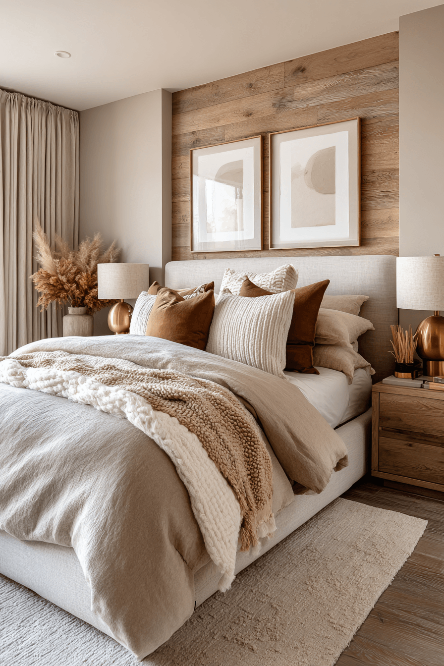 29 Warm Bedrooms That Feel Like Sunday Morning 12