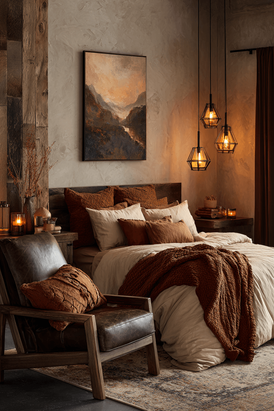 29 Warm Bedrooms That Feel Like Sunday Morning 13