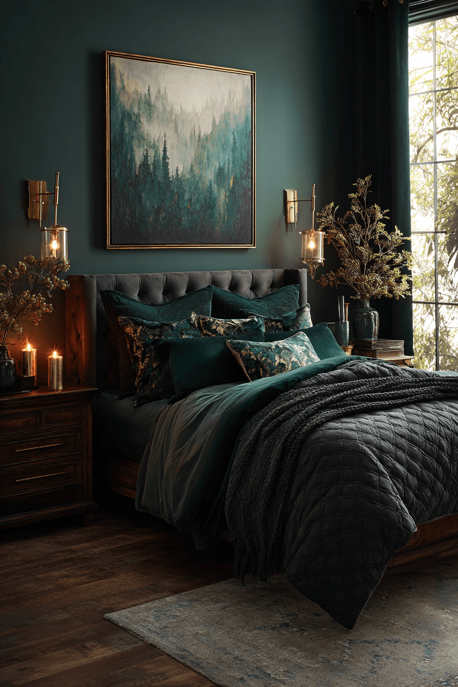 29 Forest Themed Bedroom Ideas That Bring the Outside In 13