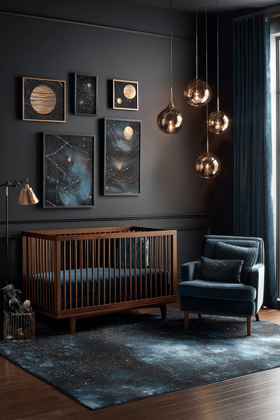 29 Space Themed Nursery Ideas for Little Astronauts in Training 13