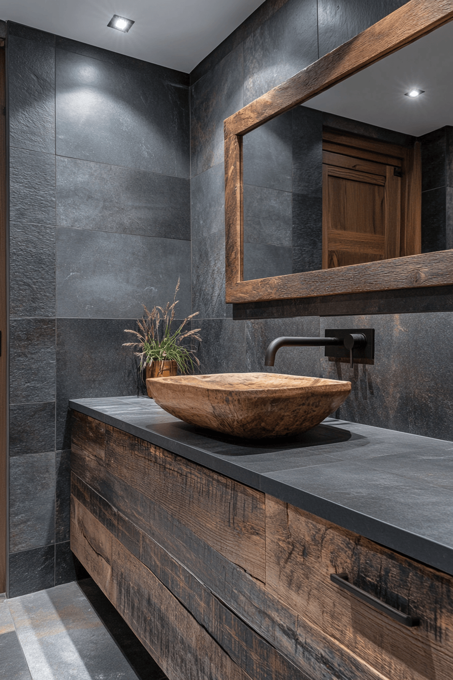29 Rustic Bathroom Ideas That Bring Warmth and Character to Your Home 13