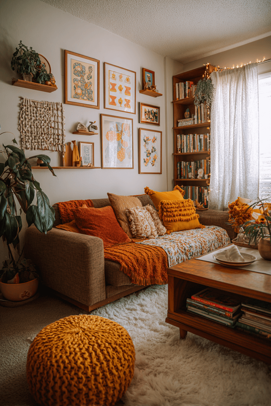 29 Warm Boho Living Rooms With Real Character 13