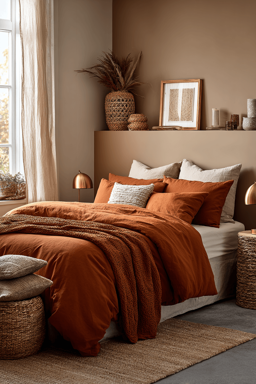 29 Warm Bedroom Aesthetic Ideas That Make You Want to Stay In 14