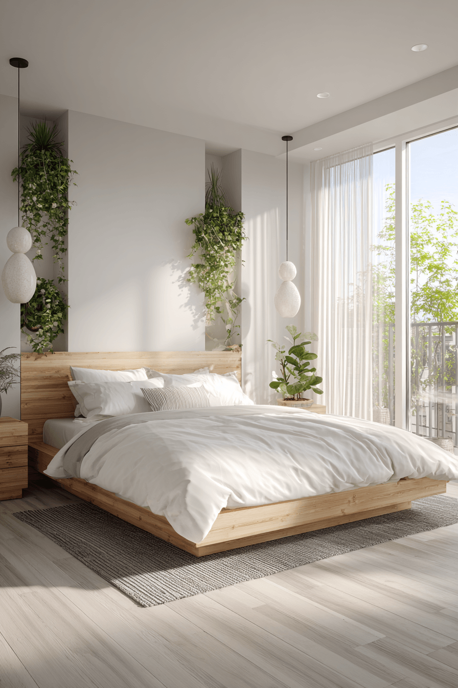 29 Nature Themed Bedroom Ideas for People Who Miss the Outdoors 14