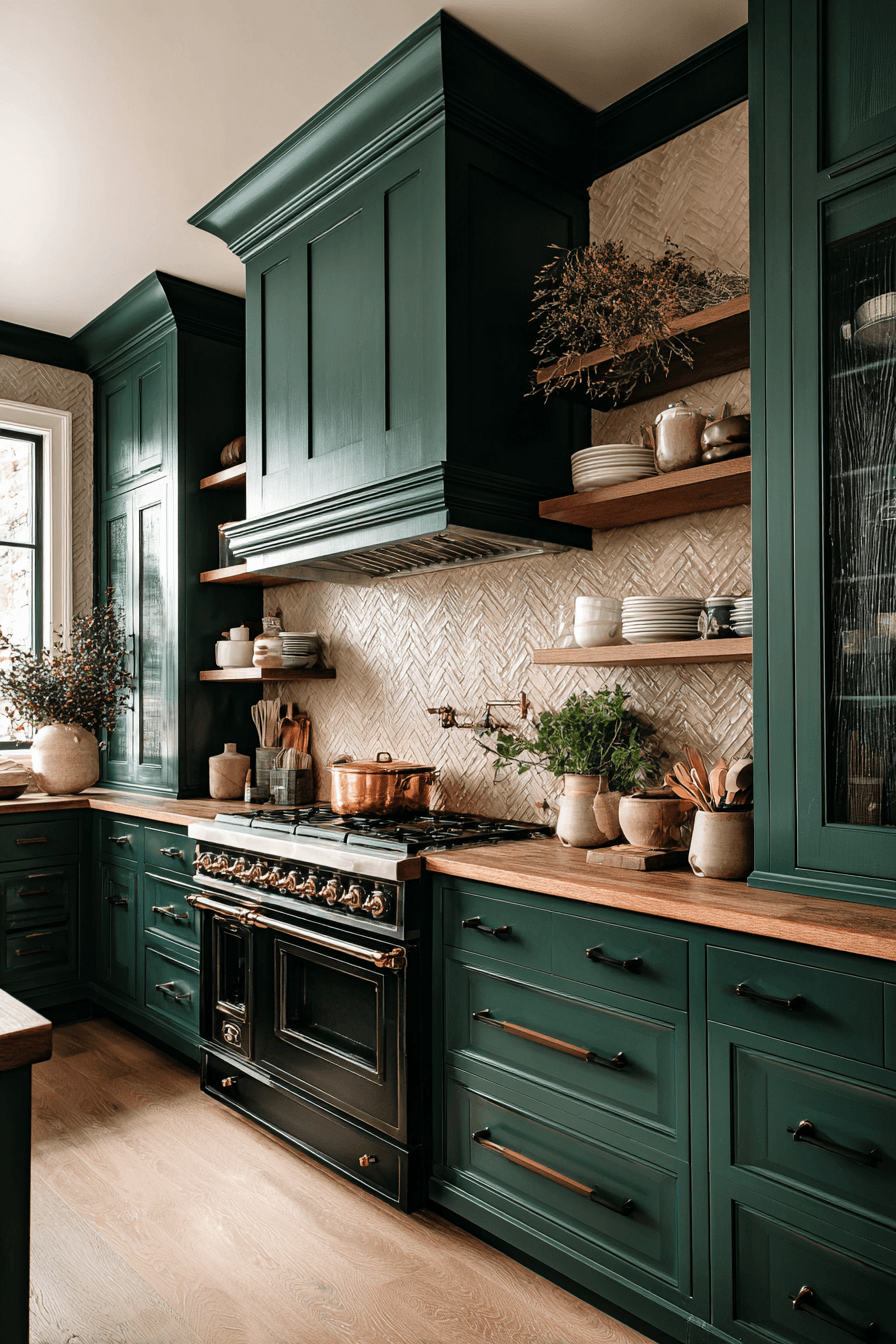 29 Colored Kitchen Cabinets That Make You Want to Cook 14