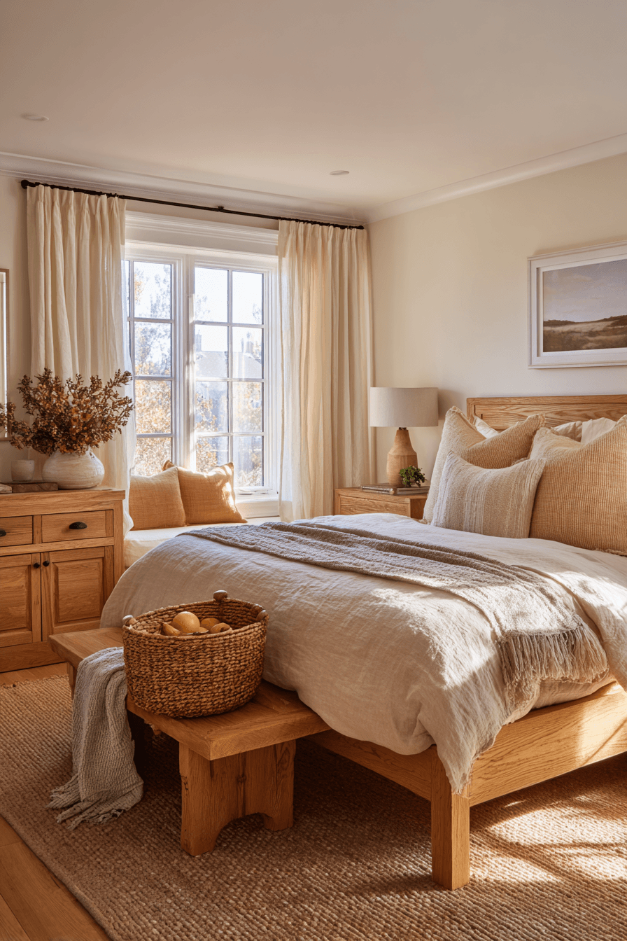29 Warm Bedroom Ideas for People Who Hate Cold Mornings 14