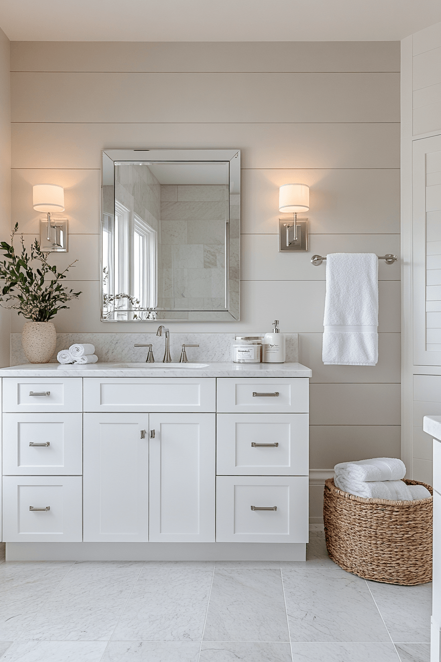 29 Coastal Bathroom Ideas That Bring Beach House Bliss to Your Home 14