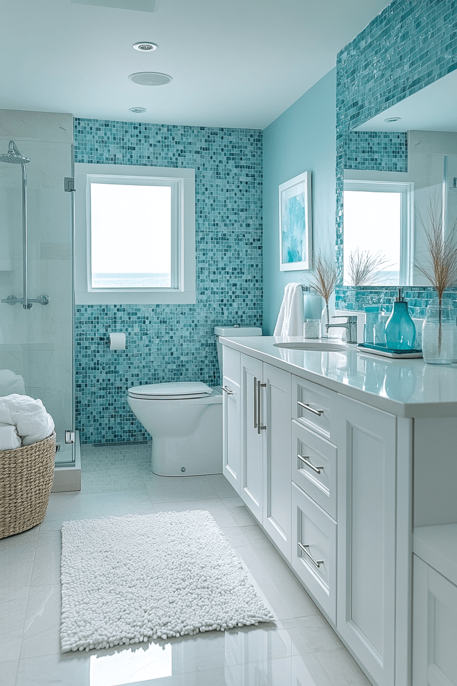 29 Modern Coastal Bathroom Ideas That Feel Like a Spa Without the Price 14