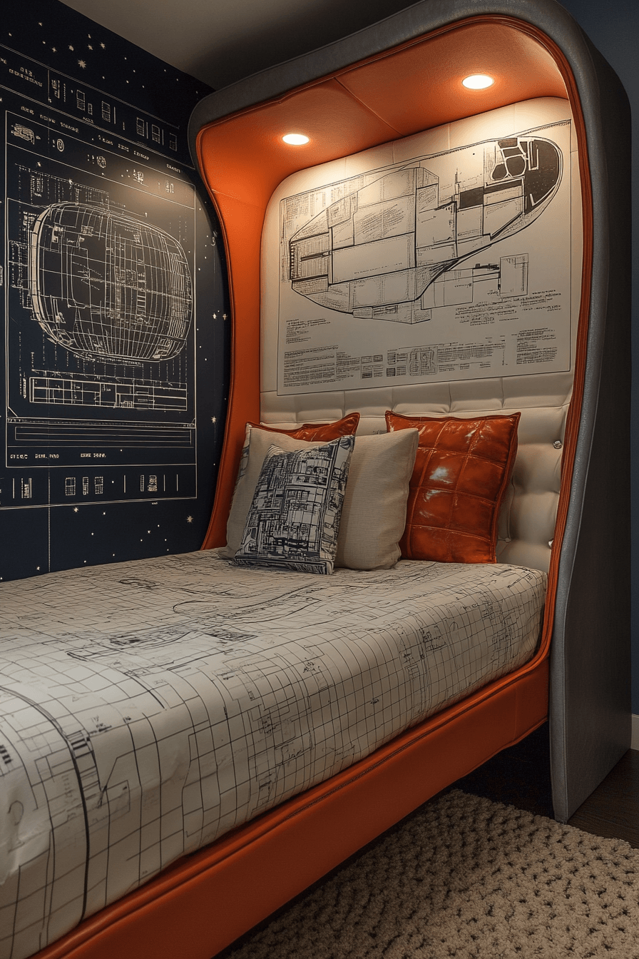 29 Space Themed Bedroom Ideas for Kids Who Want to Sleep on the Moon 14