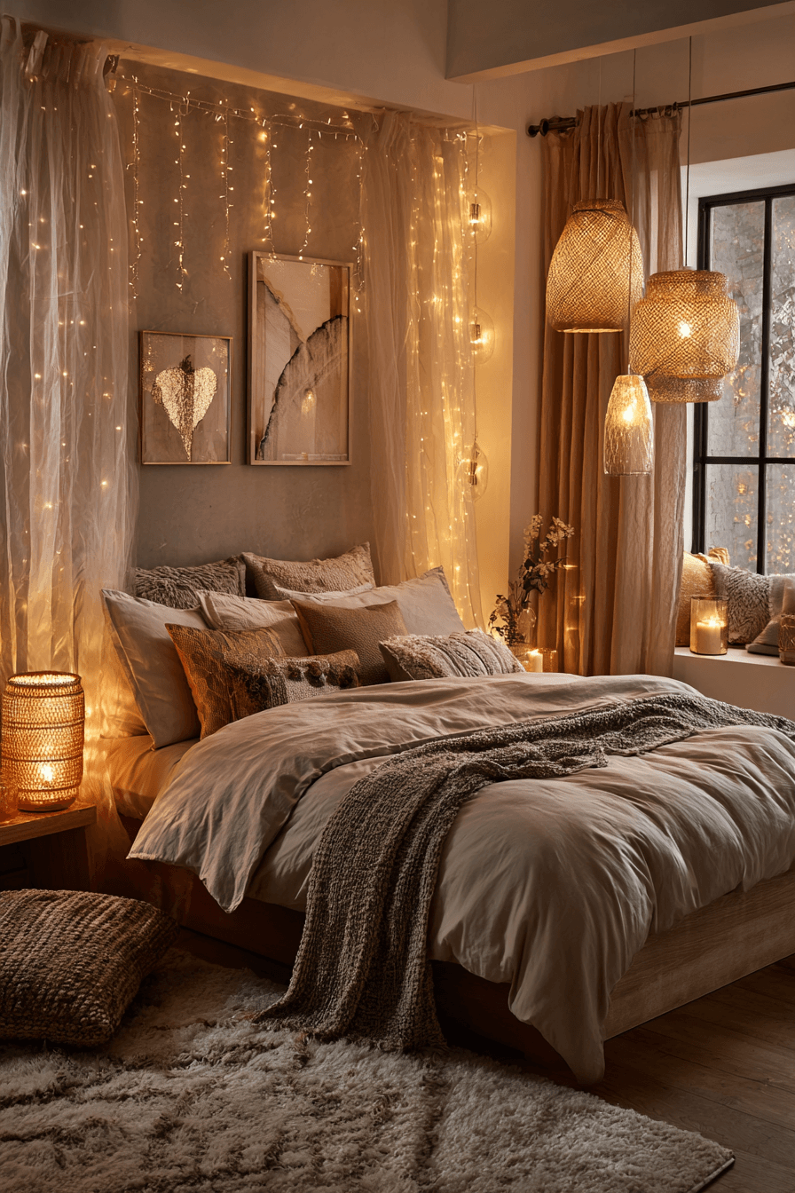 29 Warm Bedrooms That Feel Like Sunday Morning 14
