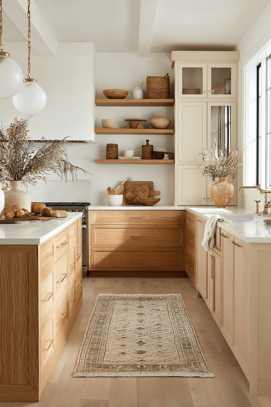 29 Warm Neutral Kitchens That Make You Want to Cook Slowly 15