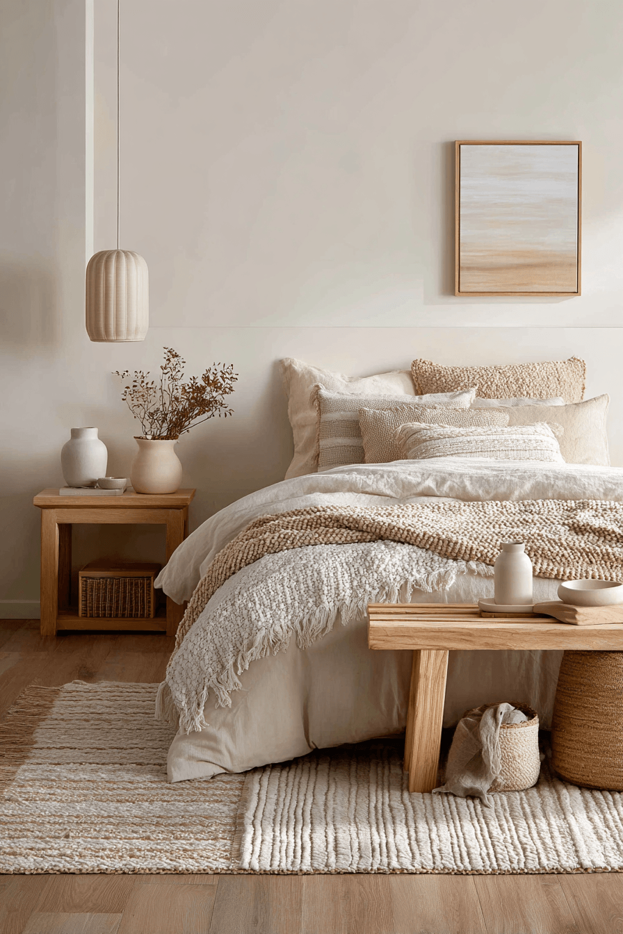 29 Warm Bedroom Ideas for People Who Hate Cold Mornings 15