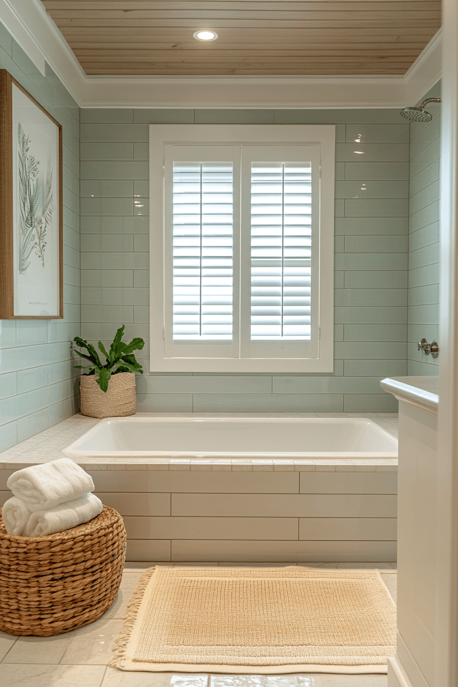29 Beachy Bathroom Ideas That Feel Like a Morning at the Shore 15 Beachy Bathroom