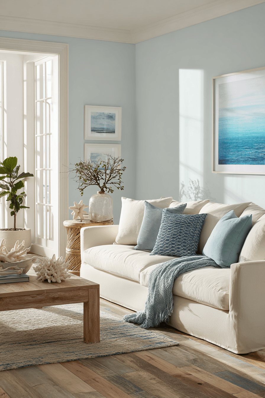 29 Modern Coastal Living Room Ideas That Feel Fresh, Not Themed 15