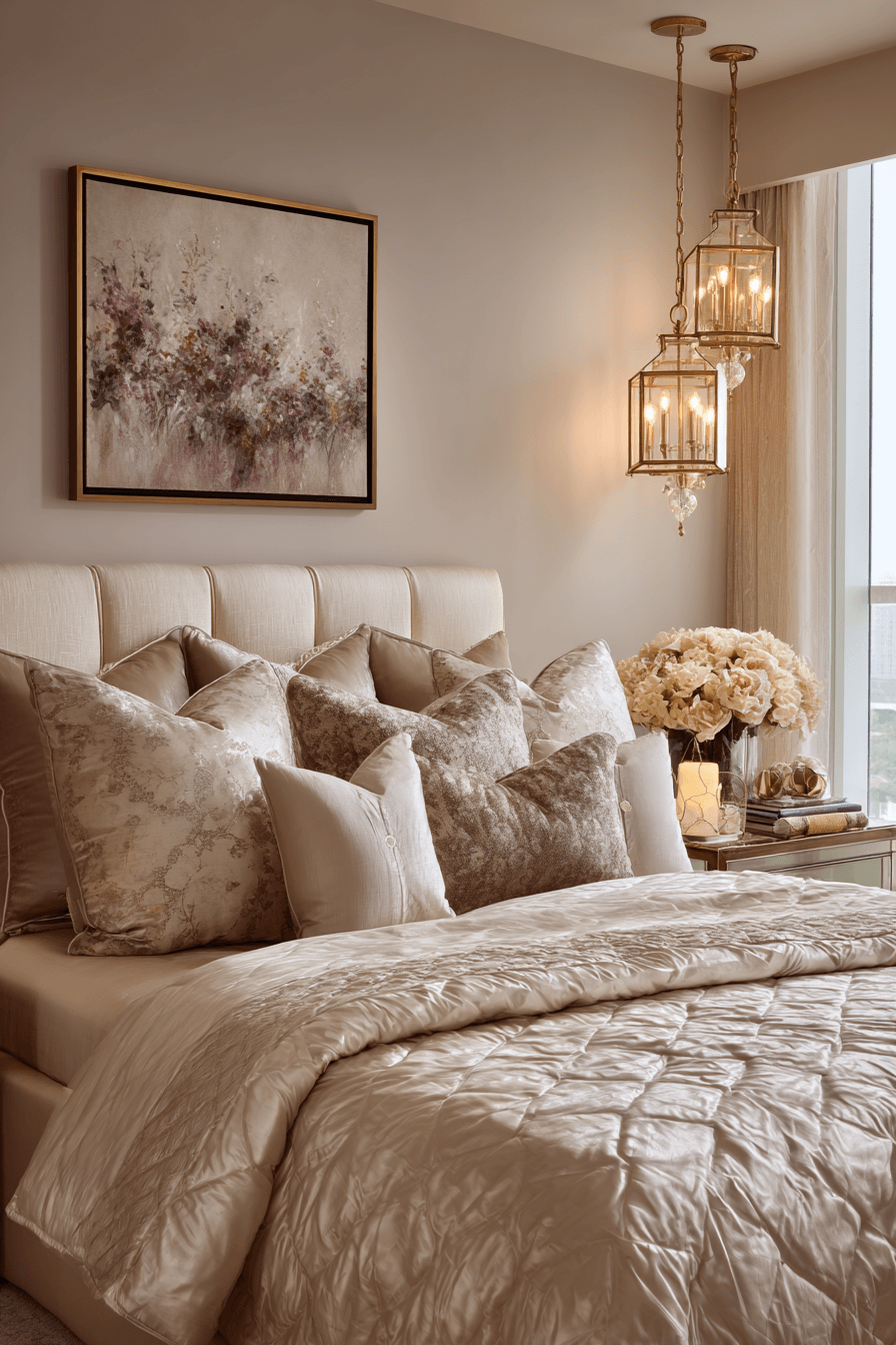 29 Warm Beige Bedrooms That Feel Like a Hug 15