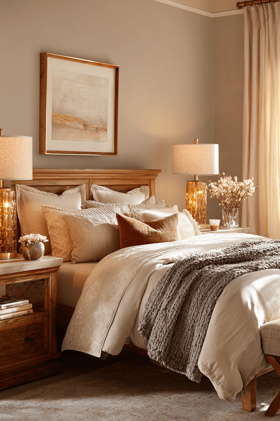 29 Warm Bedroom Ideas for People Who Hate Cold Mornings 16