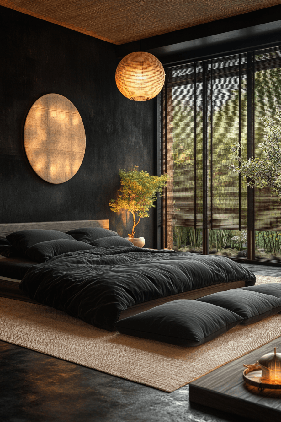 29 Black Themed Bedroom Ideas That Feel Cozy, Not Depressing 16