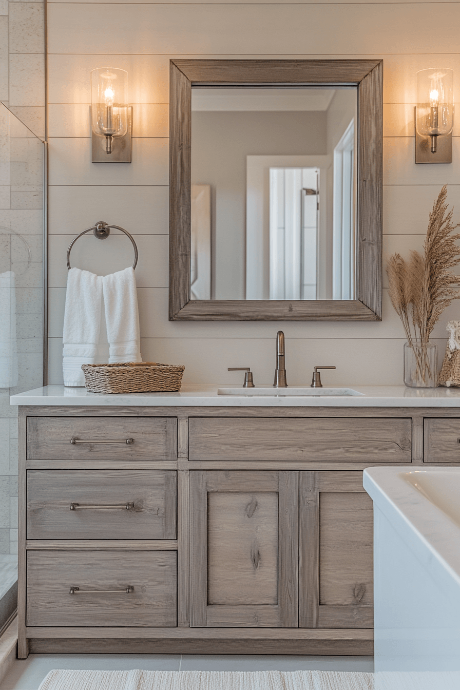 29 Beachy Bathroom Ideas That Feel Like a Morning at the Shore 16 Beachy Bathroom