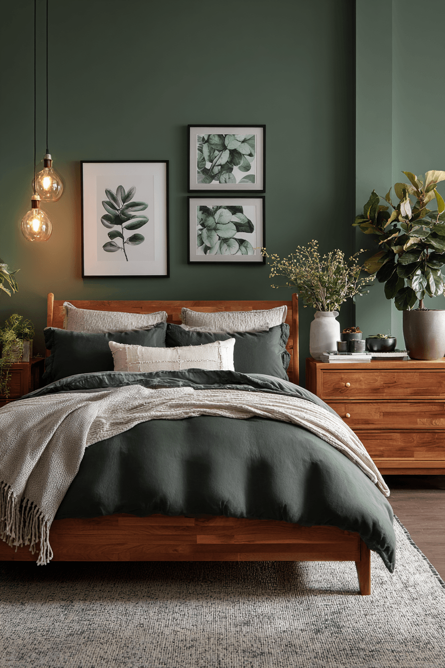 29 Forest Themed Bedroom Ideas That Bring the Outside In 16