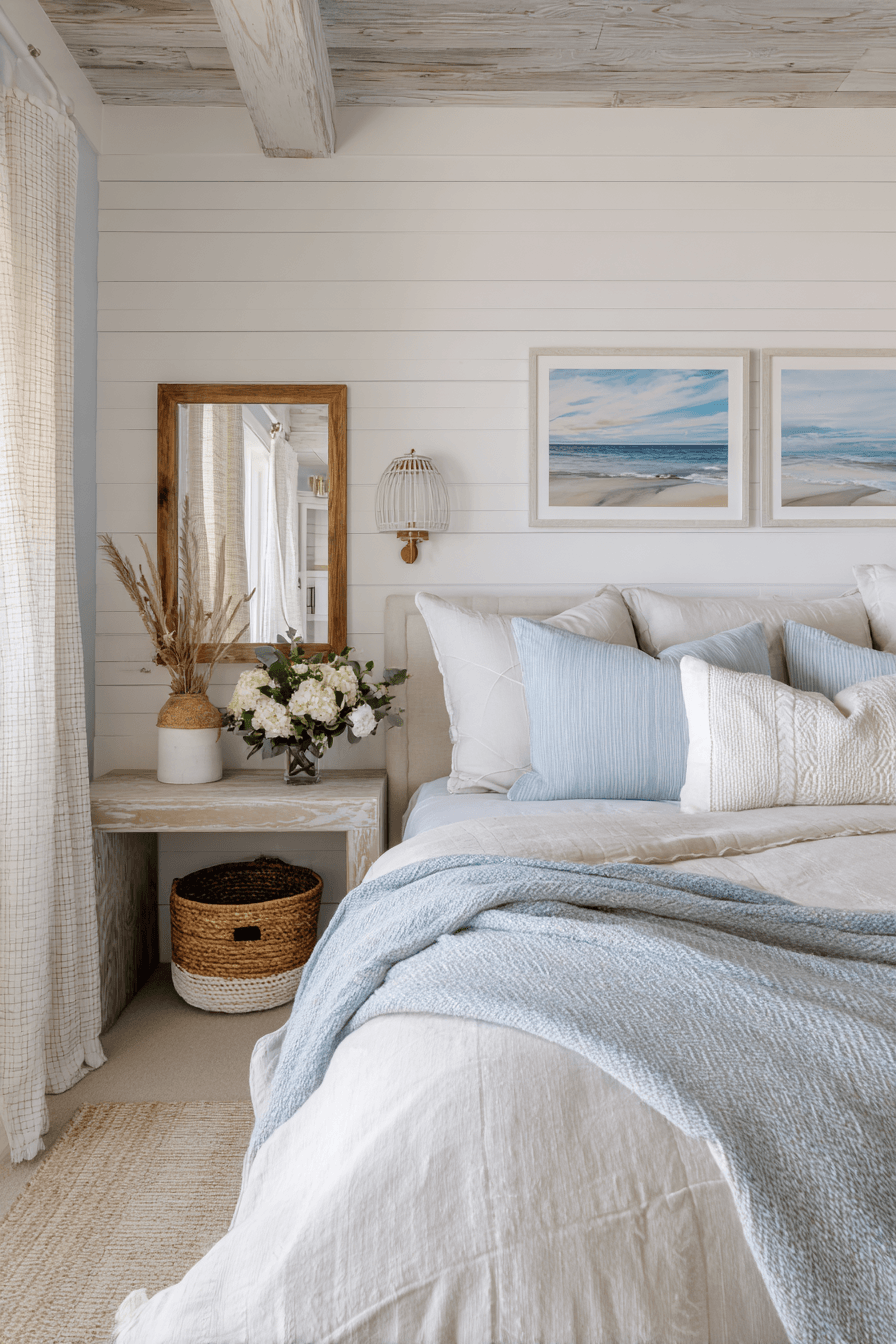 29 Beach Theme Bedroom Ideas That Feel Like Vacation Every Night 16
