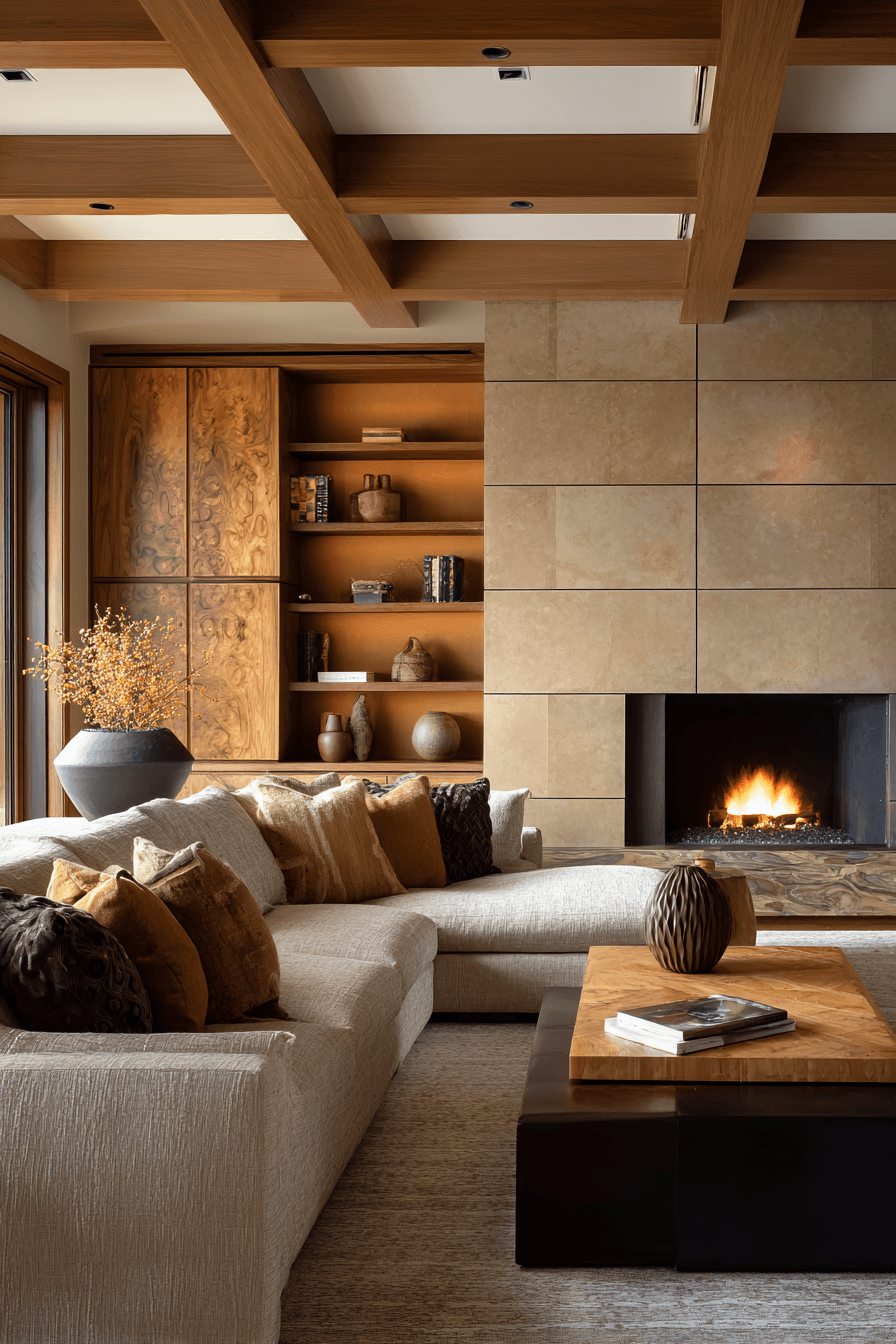 29 Warm Earthy Living Rooms That Ground You 17