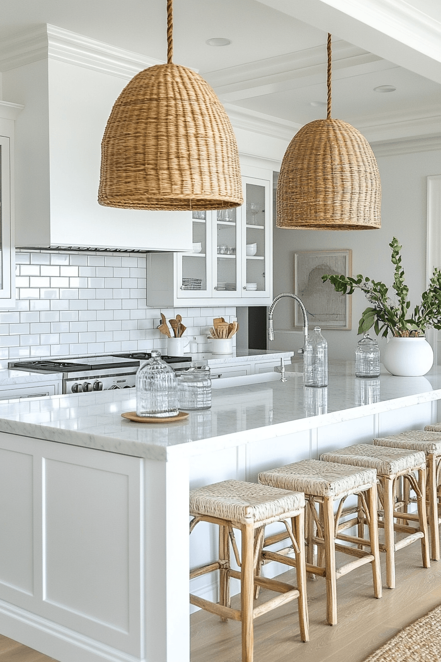 29 Modern Coastal Kitchen Ideas That Look Clean Without Feeling Cold 17
