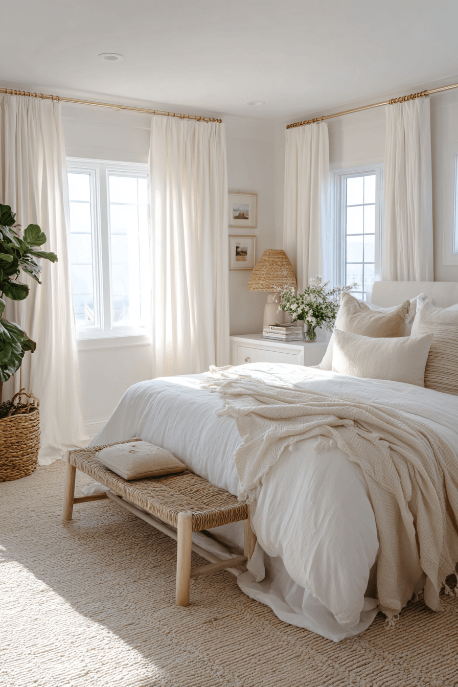 29 Beachy Bedrooms That Smell Like Summer 17