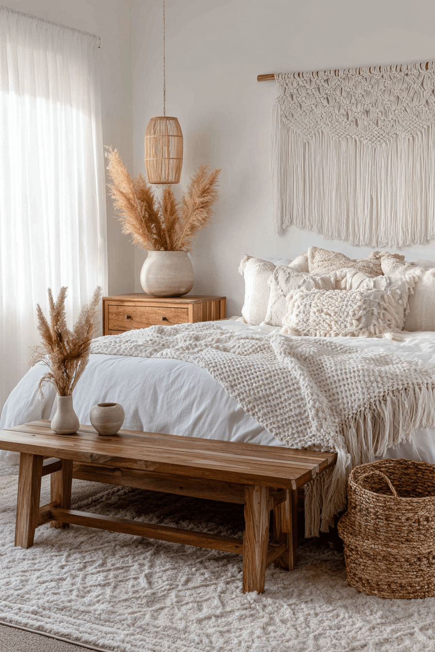 29 Beachy Boho Bedrooms That Feel Like a Slow Sunday by the Water 17