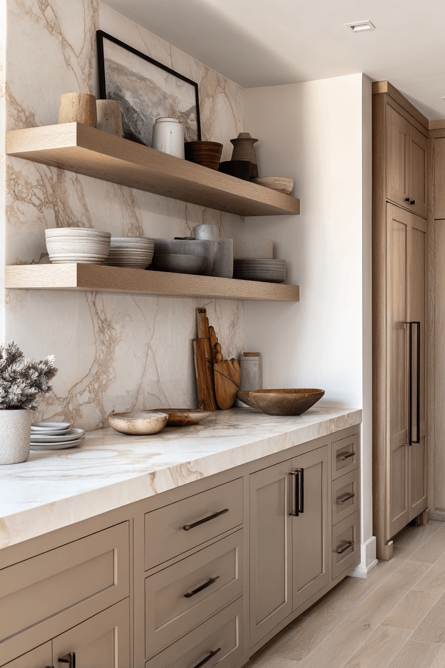 29 Warm Neutral Kitchens That Make You Want to Cook Slowly 17