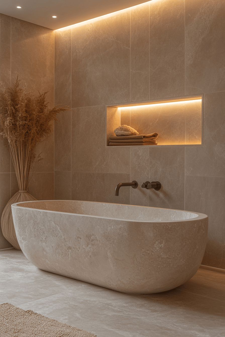 29 Beige Bathroom Ideas That Create a Spa-Like Sanctuary at Home 18