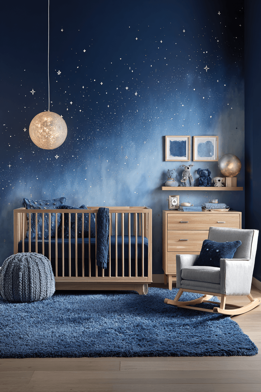 29 Space Themed Nursery Ideas for Little Astronauts in Training 18
