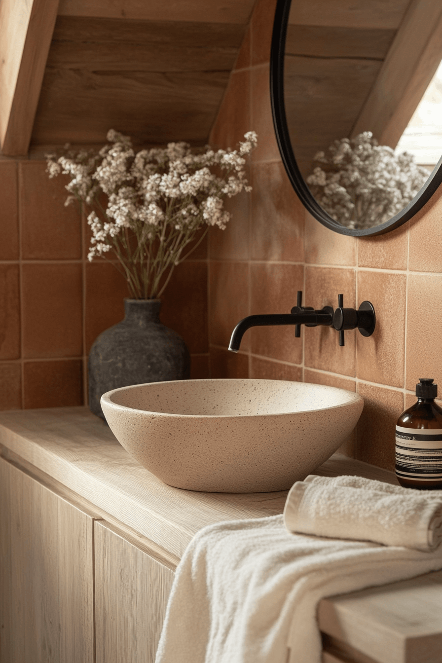 29 Rustic Bathroom Ideas That Bring Warmth and Character to Your Home 18